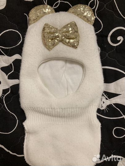 Шапка шлем размер 4-6 лет