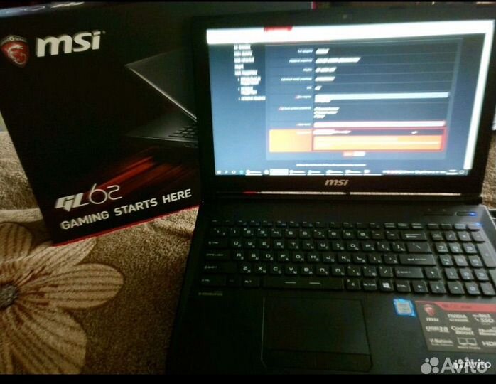 Игровой MSI GL62