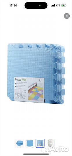 Детский коврик пазл