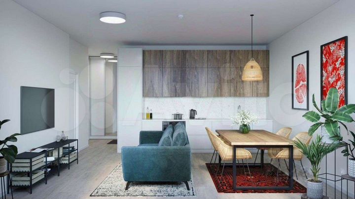 1-к. апартаменты, 36,2 м², 9/23 эт.