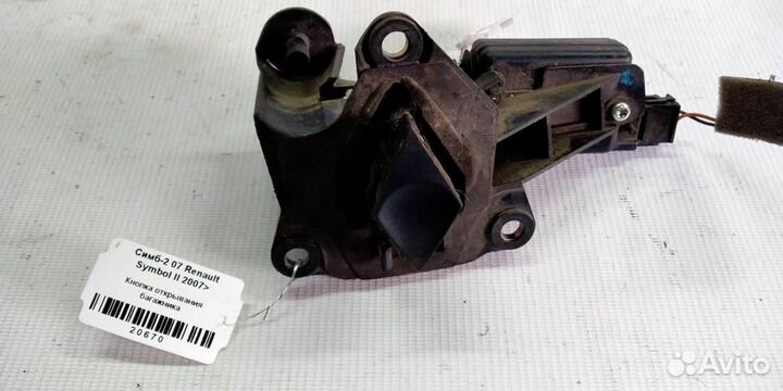 Кнопка открывания багажника Renault Symbol I 04-0