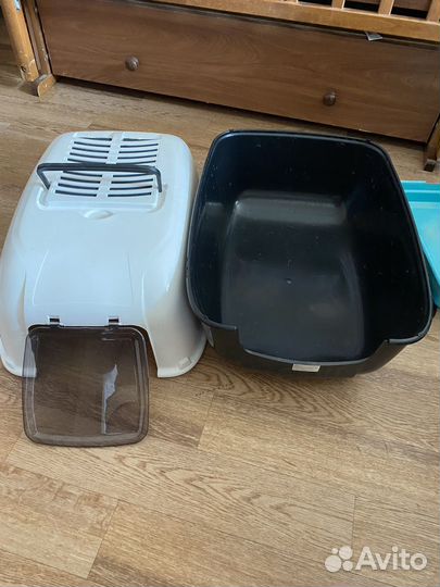 Кошачий туалет закрытый