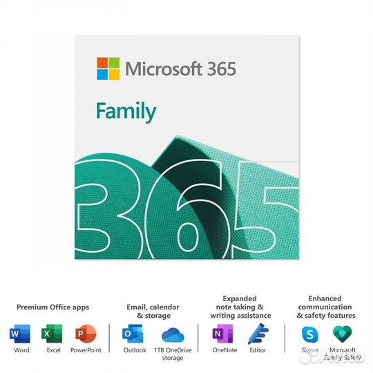 Microsoft office 365 Family Лицензионный ключ