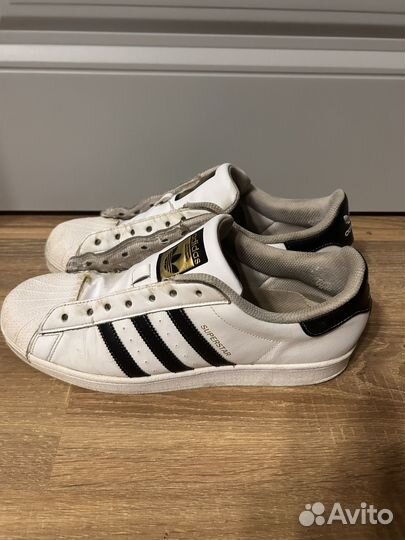 Adidas superstar белые