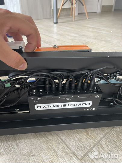 Педалборд pedalboard boss dunlop polytune