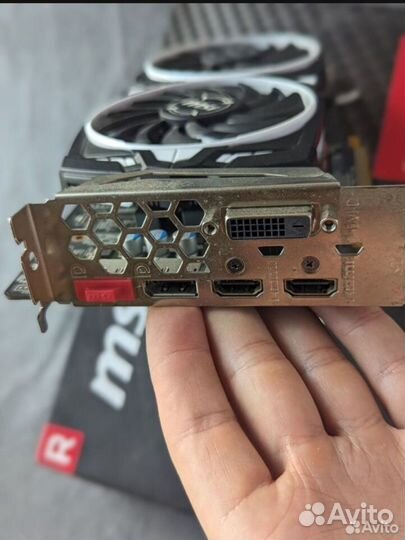 Видеокарта rx580 4gb