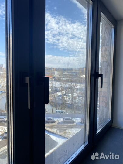 Ручка для пластикового окна черная