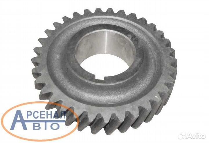 Шестерня кпп ямз 2-й передачи промежуточного