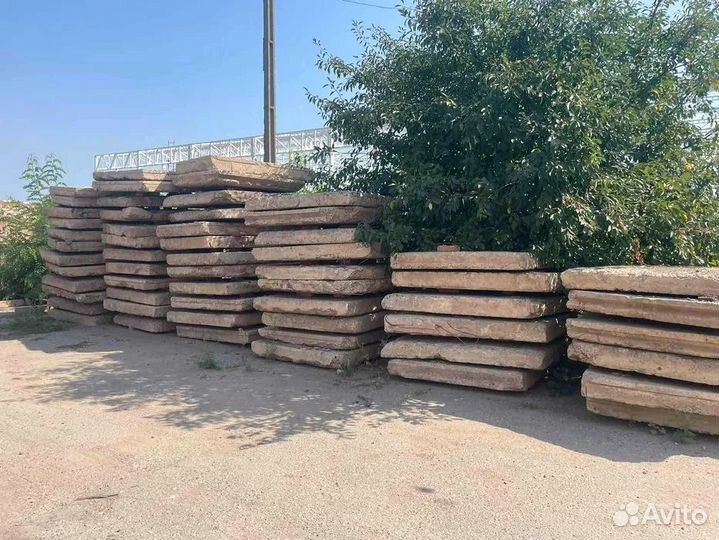 Плиты дорожные