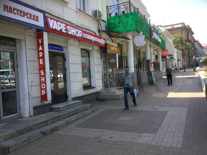 Торговое помещение в самом центре города, 25 м²