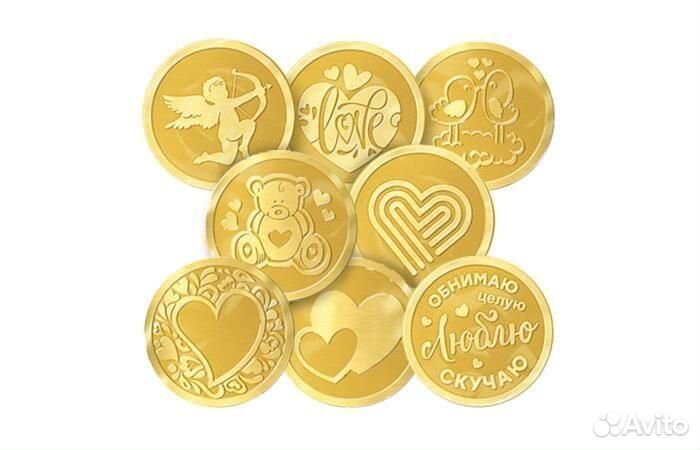 Шоколадные медали с логотипом