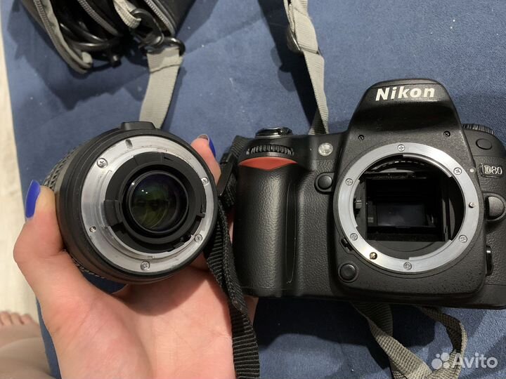 Зеркальный фотоаппарат nikon d80