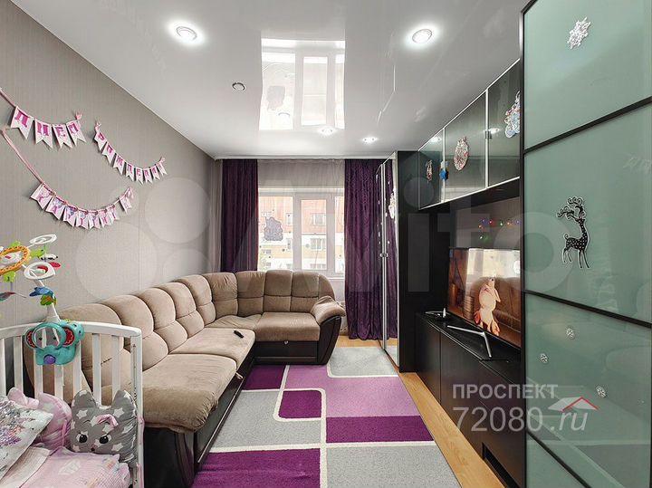 2-к. квартира, 50 м², 4/5 эт.