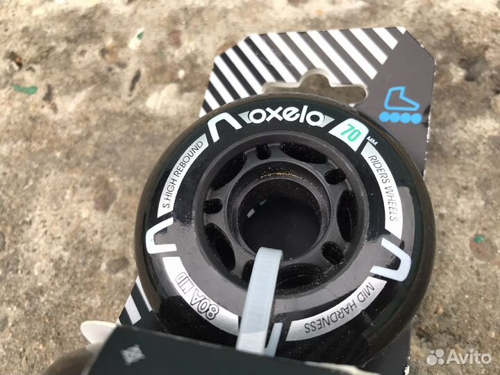 Колеса для детских фитнес-роликов 4 шт. 70 мм 80A