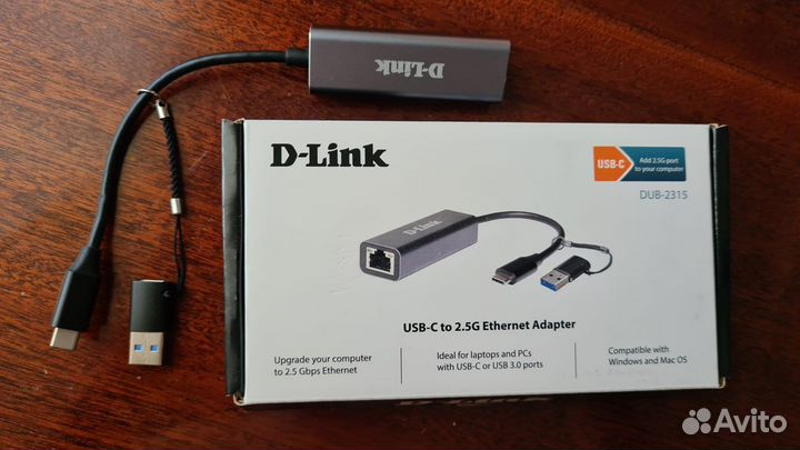 Сетевой адаптер D-Link DUB-2315