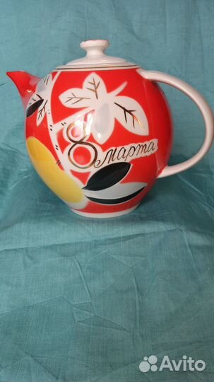 Чайник большой СССР редкий