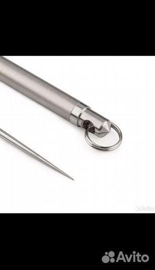 Титановая зубочистка- шило острое