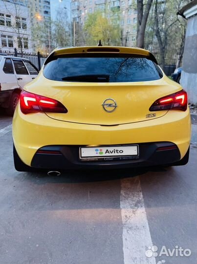 Opel Astra GTC 1.4 AT, 2013, 116 200 км