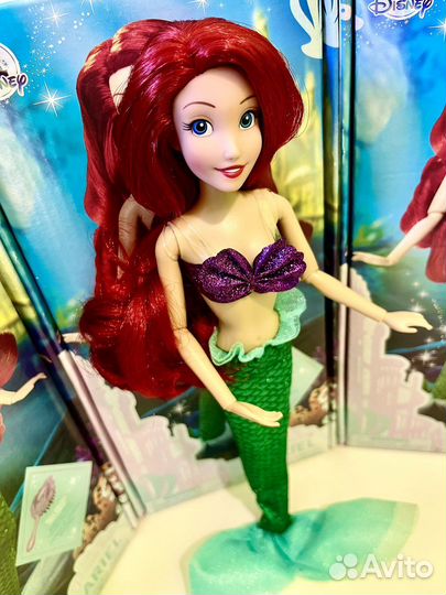 Новые Кукла Ариэль/Русалка/с нюансом