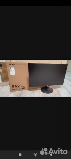 Монитор acer 27'' ips fhd (sa272ebi)