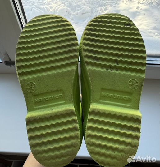 Резиновые сапоги nordman 24 25