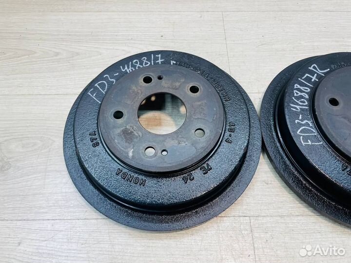 Барабаны тормозные пара Honda Civic 4D 05-12