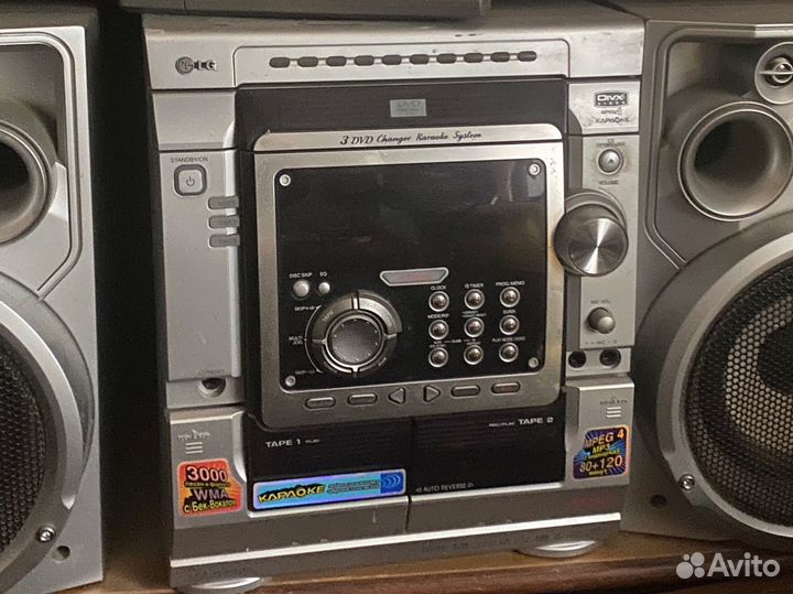 Музыкальный центр lg с караоке