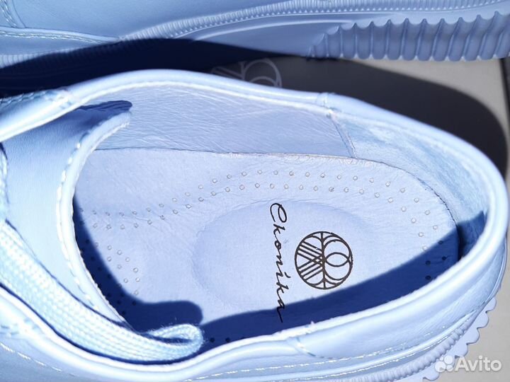 Новые кеды Эконика р 35 кожа