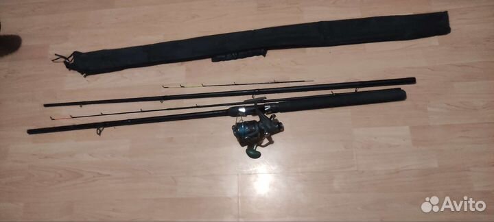 Фидеры с катушками комплект удочки