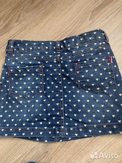 Юбки детские джинсовые 116-122