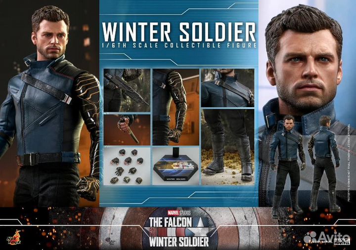 Hot toys The Falcon and Winter Soldier в наличии