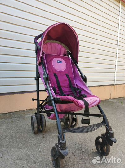 Прогулочная коляска трость chicco lite way