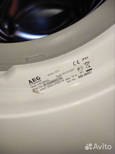 Стиральная машинка AEG Lavamat LS 60840 L (6кг)