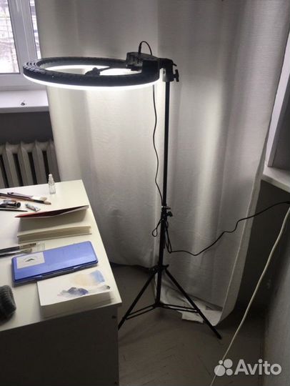 Кольцевая лампа 45см