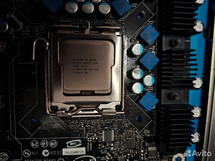 Материнская плата s.775 Intel DX48BT2 4xDDR3 + CPU