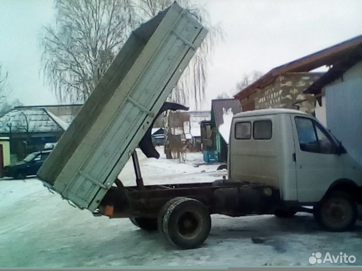 Газель-самосвал грузоперевозки