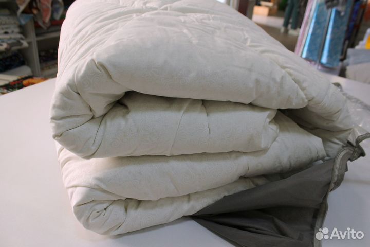 Ватное одеяло (хлопок) 2х сп и евро