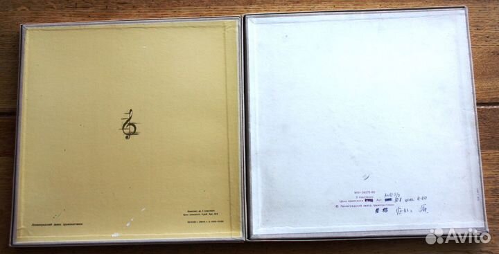 LP Оперы Дж. Россини на грампластинках