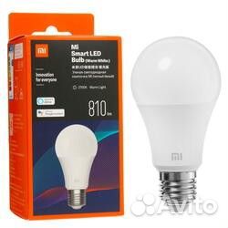 Лампа светодиодная Xiaomi Mi Smart LED Bulb Warm