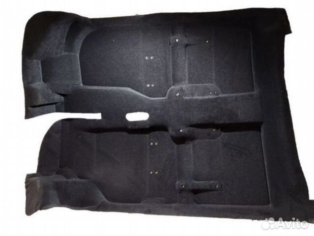Ковер пола приора ваз 2110-2112, 2170 двухслойный