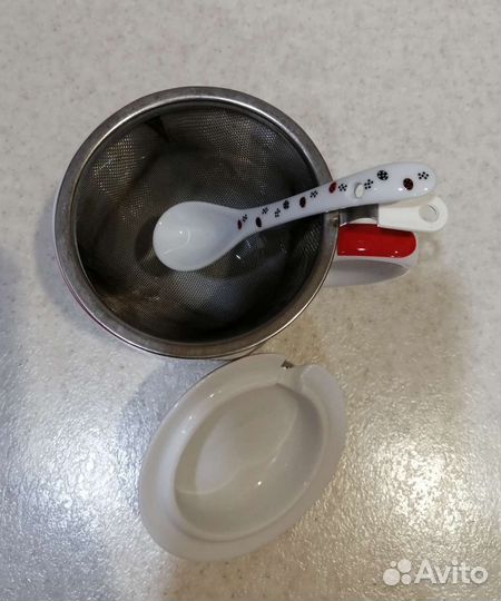 Кружка для заваривания чая с ситечком