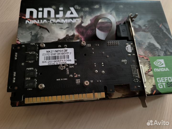 Видеокарта gt210 1Gb