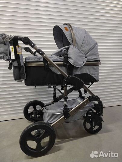 Новая Коляска трансформер 2в1/3в1 luxmom 555