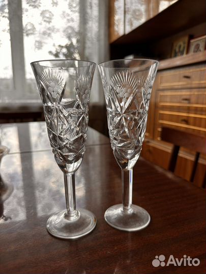 Бокалы хрусталь