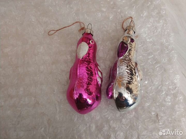 Елочные игрушки СССР