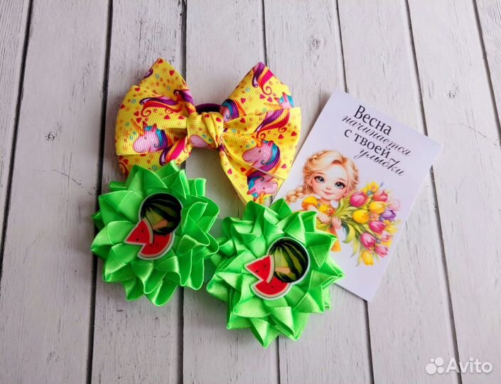 Бантики ручной работы