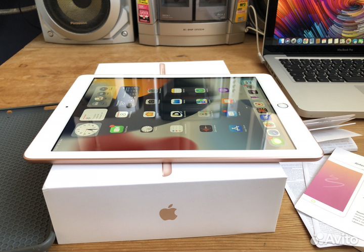 Идеальный iPad 6 (2018) с коробкой. Аккум 86