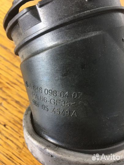 Патрубок турбины Mercedes Vito W639 OM646 2.2CDI