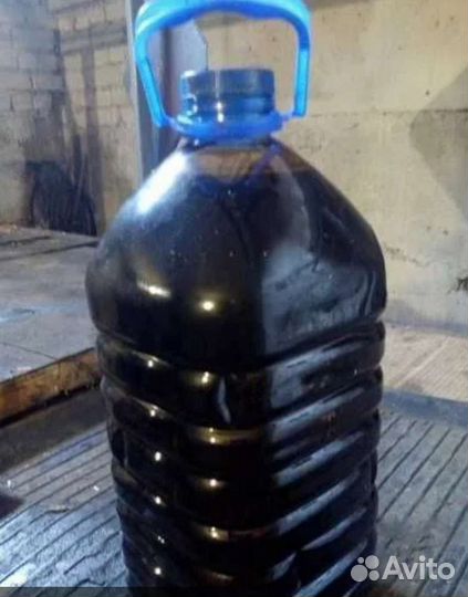 Отработанное масло автомобильное