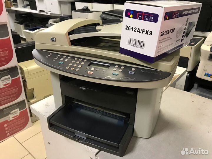 Лазерное мфу HP Laserjet 3030 доп. новый картридж